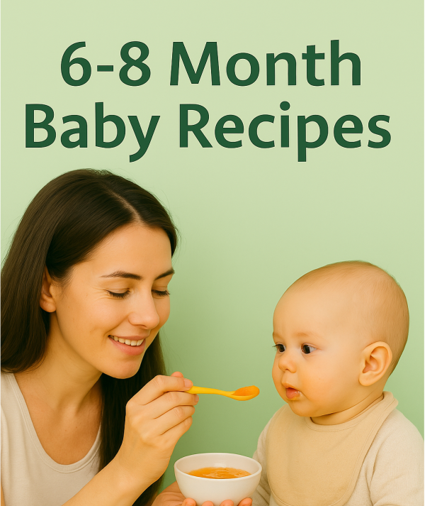 Meal Plan for 6-8 Month-Old Baby